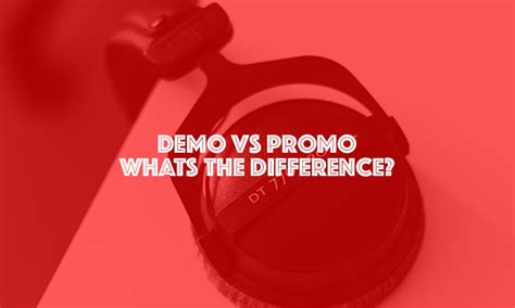 what is a demo in music what is the difference between a demo and a finished recording?